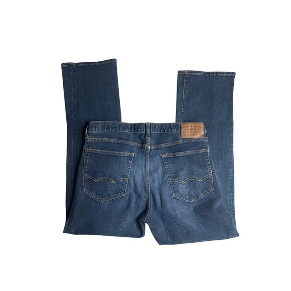 American Eagle Men's Core Flex Straight Jeans - Size 34x30 - Dark Wash Denim - Picture 1 of 5